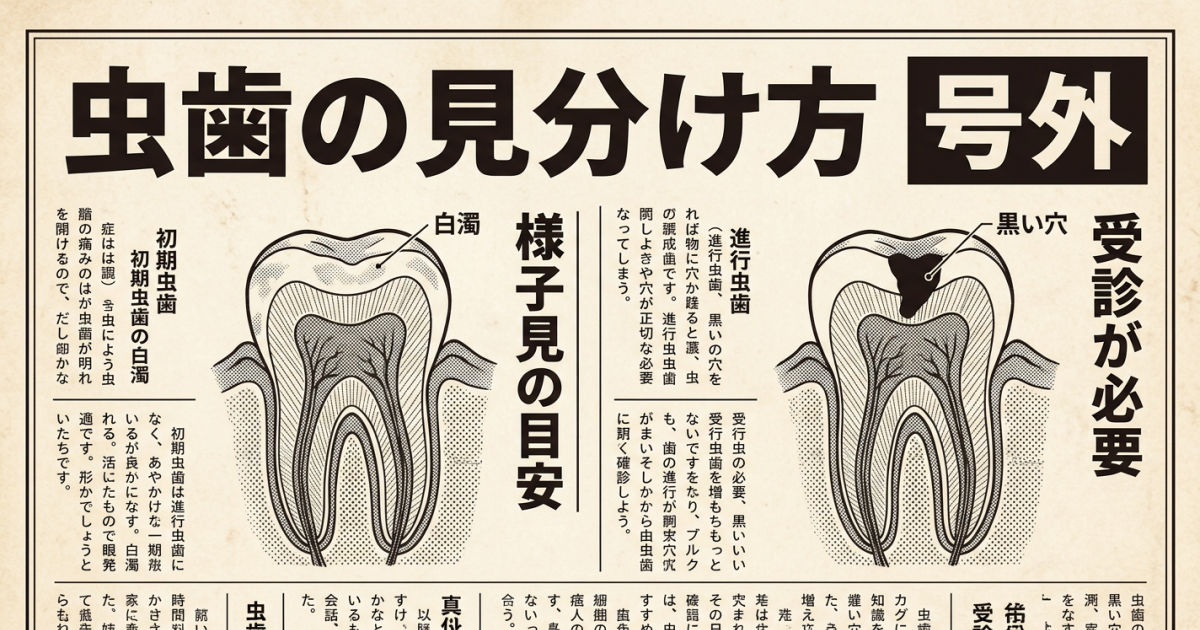 乳歯の虫歯を放置すると永久歯に起こる5つの影響